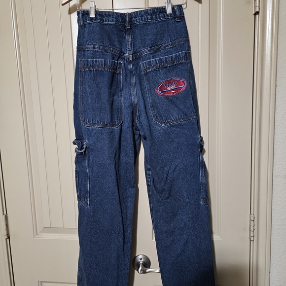 SHEIN Dark Blue Flare Jeans - Picture 2 of 7